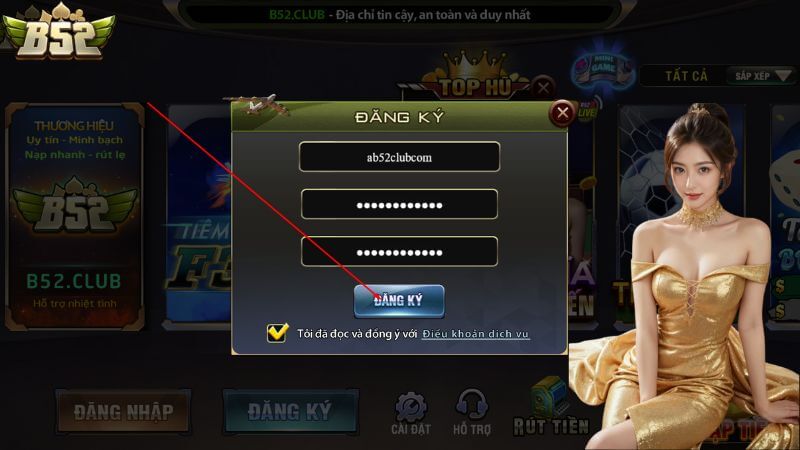 Hướng dẫn đăng ký B52 Club đơn giản cho người mới Hướng dẫn đăng ký B52 Club đơn giản cho người mới